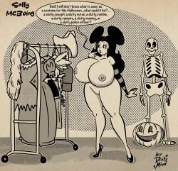 sally mcboing from halloween by dirtymind