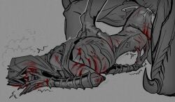 beaten blood boalizard creepy cum doom gay imp_(doom) male monster_rape revenant_(doom) tagme yaoi