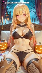 kitagawa marin from halloween by skypassion