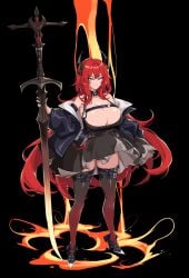 surtr (arknights) from arknights by drogod (artist)