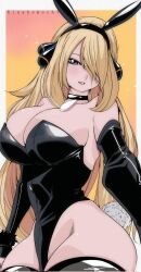 cynthia (pokemon) from pokemon by omochi db