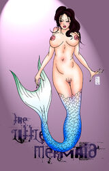 1girls breasts fairy_tales female hans_christian_andersen hans_christian_andersen's_the_little_mermaid literature mermaid monster_girl nipples public_domain pussy tagme unusual_anatomy