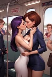 2girls adult_and_teenager age_difference ai_failure ai_generated ai_slop animated artistic_error civitai disney female female_only grok height_difference helen_parr in_public incest kissing light-skinned_female mikey-rg97 milf mother_and_daughter pixar shorter_than_30_seconds sound tagme teenager the_incredibles video violet_parr yuri