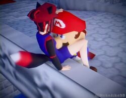 2boys 3d 3d_animation animated blender blender_eevee fellatio feminine gay lowpoly m male male/male mario mario_(cosplay) mario_(series) nekoaiko3d nintendo robin_akiyama_(cappyadams) sitting skinny sound super_mario_64 tagme toony video