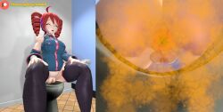 (theusagiboy1406) 1girls 3d 3d_(artwork) 3d_model 3d_render anus ass ass_focus big_ass bottomless breasts curvy curvy_figure fart fart_cloud fart_fetish farting farts female female_only half-dressed half_naked half_nude huge_ass kasane_teto pussyred_hair sfm source_filmmaker synthesizer_v thick thick_ass thick_thighs toilet toilet_use twintails vocaloid voluptuous voluptuous_female
