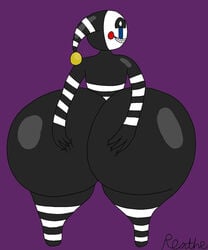 big_ass big_butt five_nights_at_freddy's five_nights_at_freddy's_2 hyper_ass hyper_butt marionette_(fnaf) puppet_(fnaf) reathe scottgames security_puppet_(fnaf) solo