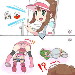 3girls ass big_ass clothing comic dawn_(pokemon) female female_only human human_only mallow_(pokemon) microsd_(artist) multiple_girls nintendo panties pokemon pokemon_bw_(anime) pokemon_dppt pokemon_sm pokemon_xy rosa_(pokemon) shauna_(pokemon) sleeping thick_thighs walked_in_on