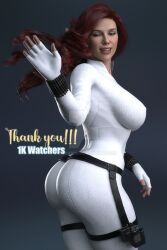 1girls 3d 3d_(artwork) ass avengers big_ass big_breasts big_butt black_background black_widow_(marvel) blue_eyes breasts bubble_ass bubble_butt busty cga3d congratulations curvy cute daz3d daz_studio erotichris female_only hourglass_figure huge_ass huge_breasts large_breasts light-skinned_female long_hair looking_at_viewer marvel marvel_comics milestone_celebration muscular muscular_female natasha_romanoff pawg pov red_hair scarlett_johansson seductive seductive_look sensual side_view smile smiling smiling_at_viewer solo thick thick_ass thick_thighs wide_hips