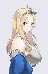 1girls blonde_hair female female_only johwa kim_miru lookism mary_kim_(lookism) solo webtoon