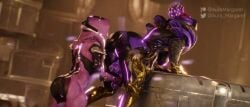 saryn (warframe) from warframe by auramargaret