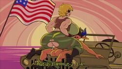 1boy 1girls abs age_difference american_flag animated big_breasts big_penis blonde_hair bouncing_breasts cerealharem_(artist) cindy_salvo_(character) clothed_sex cow_boy cowgirl_position creampie cum_in_pussy dominant_female english_text faceless_male femdom flag huge_ass human interspecies jacket large_ass large_breasts large_penis larger_female loop marlo_(original_character) milf military military_jacket military_uniform military_vehicle mp4 muscular muscular_female no_sound original_character retro_artstyle riding size_difference smaller_male submissive_male subtitled sunglasses tank_top text tinted_eyewear torn_clothes torn_pants twink vaginal_penetration vehicle vhs video voluptuous