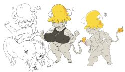 2022 aged_up anthro anthro_penetrated ass big_breasts big_butt blonde_hair bottomless bovid bovine breasts cartoon_network clothed clothing colored_sketch disembodied_penis duo erect female female_focus female_penetrated from_behind_position genitals grey_body hair hair_over_eyes hi_res horn huge_breasts jamie_(tawog) looking_back male male/female male_penetrating male_penetrating_female mammal mhdrawin nipple_outline nipples penetration penis pussy sex shortstack sketch solo_focus standing the_amazing_world_of_gumball