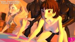 2boys 2girls 3d accurate_art_style animated ann_takamaki areola cheating dark-skinned_male dark_skin doggy_style dominica9 female from_behind group group_sex hands_on_hips human interracial large_ass light-skinned_female light_skin long_video makoto_niijima male medium_breasts mp4 multiple_girls nude official_style pale_skin penetration persona persona_5 sex side-by-side skinny slim sound source_filmmaker vaginal_penetration vaginal_sex video voice_acted wide_hips