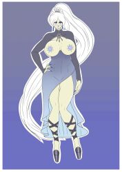 weiss schnee from rwby by annon
