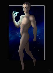 male male_focus male_only muscular no_visible_genitalia overwatch overwatch_2 sigma sigma_(overwatch) space star sugar_daddy universe