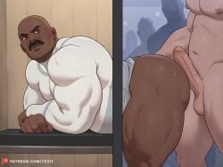 ass bald bara big_ass big_butt big_cock big_dick big_penis boner bubble_ass bubble_butt butt cock daddy dark-skinned_male dark_skin dat_ass dat_butt dick dilf erection fat_ass fat_butt gay huge_ass huge_butt huge_cock huge_dick huge_penis inminent_anal interracial invincible invincible_(tv_series) large_ass large_butt lucan_(invincible) male male_only moustache muscular muscular_male penis round_ass round_butt stuck stuck_in_wall tevit15 thick_ass thick_butt thick_cock thick_dick thick_penis veiny veiny_penis viltrumite