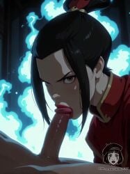 1boy ai_generated ai_video alberist angry angry_face angry_sex avatar_the_last_airbender azula black_hair blue_fire brown_eyes chinese_clothes clothed clothed_female_nude_male cum cum_in_mouth deepthroat fellatio female fire hair_bun large_penis looking_at_viewer oral oral_sex sidelocks tagme thick_lips video zoom_in