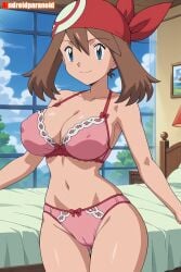1girls ai_generated aindroidparanoid ass big_ass big_breasts big_butt breasts busty curvy cute fat_ass female female_only hair haruka_(pokemon) hi_res hips huge_ass huge_breasts human large_ass large_breasts legs lingerie may_(pokemon) narrow_waist pokemon pokemon_(species) pokemon_trainer slim_waist tagme thick_ass thick_thighs voluptuous waist wide_hips