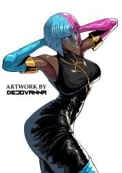 1girls 2026 2d 2d_(artwork) alice_(dispatch) artist_name ass big_ass big_breasts big_thighs blue_hair breasts bust busty chest curvaceous curvy curvy_figure dark-skinned_female dark_skin dejovanna digital_media_(artwork) dispatch_(game) female female_only hips hologram holograms hourglass_figure huge_ass huge_breasts huge_thighs large_ass large_breasts large_thighs legs mature mature_female multicolored_hair pink_hair powers prism sfw slim_waist solo solo_female tagme thick thick_hips thick_legs thick_thighs thighs tinted_eyewear visor voluptuous waist wide_hips wide_thighs