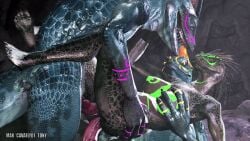 1girls 2boys 2boys1girl 3d 3d_animation 4_fingers 5_toes anal animated animated_image anthro anthro_on_anthro anthro_penetrated anthro_penetrating anthro_penetrating_anthro argonian bethesda_softworks big_penis blue_body blue_scales breast_grab breasts cavafly01 claws crossover double_penetration feathered_head feet female female_penetrated grey_scales groping groping_breasts groping_from_behind head_feathers hi_res humanoid_feet humanoid_hands lizard lizardman lizardman_(warhammer_fantasy) looking_at_another male male/female male_penetrating male_penetrating_female markings mmf_threesome neon neon_markings nurja penis pussy reptile reptile_humanoid reptile_penis reptile_tail scalie sex sharp_teeth skyrim straight tail the_elder_scrolls threesome thrusting toe_claws tribal_markings vaginal_penetration warhammer_(franchise) warhammer_fantasy