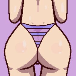 ass joke meme nft panties pixel_art