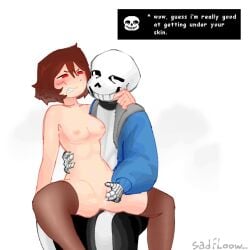angry angry_face animated challenge chara female_chara finger_fuck fingering fingering_pussy fucked_by_enemy funny hate_sex joke male/female nude_female_clothed_male orgasm_denial overwhelmed red_eyes sadfloow sans sex_joke sitting_on_lap skeleton smug smug_face smug_grin tsundere undertale vaginal_penetration