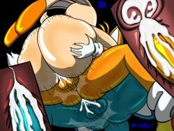 1girls 2026 2boys 2d anal anal_sex anthro ass big_ass bisexual bisexual_sandwich blue_fur blueast cream_the_rabbit cum cum_in_ass cum_in_pussy cum_inside ejaculation female footwear fox fox_ears grabbing grabbing_ass handwear handwear_and_footwear_only kitsunami_the_fennec lagomorph male miles_tails_prower penetration sega sex sonic_(series) sonic_the_hedgehog_(idw) sonic_the_hedgehog_(series) tails_the_fox threesome vaginal vaginal_penetration yellow_fur