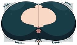 1girls ass ass_expansion ass_focus big_ass brown_hair brunette bubble_butt colossal_ass dumptruck_ass enormous_ass female female_only gigantic_ass hero_outfit_(mha) huge_ass hyper_ass inflation large_ass looking_at_viewer massive_ass my_hero_academia ochako_uraraka on_all_fours puffster3 ripped_clothing tagme thick_thighs torn_clothing wide_hips