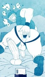 1boy anal_fingering anal_masturbation anus ashley_(thepancakehub) ass back_view backsack balls ballsack beard big_ass big_butt big_dildo big_penis black_nails black_shirt black_socks bottomless facial_hair fingering fingering_self gaping_anus gay hair_covering_eyes hanging_balls hanging_penis heart huge_dildo human human_only jockstrap jockstrap_aside long_socks looking_back male male_focus male_only masturbation muscular muscular_ass muscular_male muscular_thighs original original_character penis recording recording_video shirt smile smiling socks solo solo_focus solo_male tank_top thepancakehub yaoi