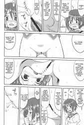 1girls anal anal_only anal_only_chastity chastity_sewing circumcision clitoris closed_eyes comic doujinshi embarrassed female female_chastity female_circumcision female_genital_mutilation female_only fgm greyscale highres kyuubee labia mahou_shoujo_madoka_magica manga miki_sayaka mitakihara_school_uniform monochrome pain panties peeing peeing_self pussy school_uniform sewn_pussy sewn_up spread_legs underwear urination