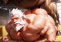 ai_generated anal_sex bara bara_ass bara_tiddies bara_tits big_ass big_breasts big_butt daddy dilf dumptruck_ass dumptruck_butt enormous_ass enormous_butt gay gay_sex gigantic_ass gigantic_butt horse horse_penis horsecock horsecock_on_humanoid huge_ass huge_butt large_ass large_butt male_boobs male_breasts male_only male_tits man_boobs man_tits manboobs massive_ass massive_butt moobs muscular muscular_arms muscular_ass muscular_back muscular_legs muscular_male muscular_thighs old_male older_male overwatch partially_clothed reinhardt rokuworshiper round_ass round_butt skimpy_clothes thick_ass thick_butt voluptuous voluptuous_body voluptuous_male white_hair