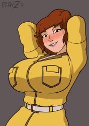 april o'neil from teenage mutant ninja turtles by planz34