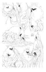 2girls blush blush_lines blushing blushing_female boopie_(artist) dialogue fingering fingering_pussy grand_mother_silk hollow_knight hollow_knight:_silksong hollow_knight_(franchise) lesbian lesbian_sex moth moth_girl pussy pussy_juice radiance_(hollow_knight) strap-on strap-on_in_pussy strapon team_cherry tentacle tentacle_penetration tentacle_sex tentacles yuri