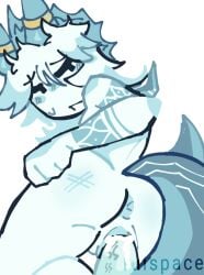 andromorph andromorph/male andromorph_penetrated anus arm_tattoo ass blush blush_lines bodily_fluids bruised bruised_butt cum cum_in_vagina cum_inside demon fin fish from_behind_position genital_fluids genitals head_fin hi_res horn horn_jewelry horn_ring humanoid inphernal intersex intersex/male intersex_penetrated jewelry male marine offscreen_male penetration penis phighting rear_view ring_(jewelry) roblox roblox_game robloxian ruispace sex shuriken_(phighting) signature solo sweat tail tail_fin tattoo tribal tribal_tattoo vaginal_penetration vein veiny_penis watermark