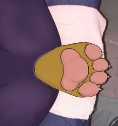 2026 almost_fully_inside anal anal_vore anthro anthro_pred anus ass bodily_fluids butt_focus claws devourer_(razor_koopa) dragon draw_over dripping goo_creature goo_dragon goo_drip hi_res karmashoal larger_anthro larger_male larger_pred male male_pred male_prey muscular muscular_anthro muscular_male mythological_creature mythological_scalie mythology partially_inside paw_in_ass pawpads paws perineum photo_background photography_(artwork) purple_body purple_flesh scalie size_difference slime soft_vore toe_claws vore willing_pred