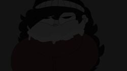 1girls 2d 2d_(artwork) animated animation balls balls_deep ballsack big_breasts breasts clothed clothing coffee_(just_coffee) collar cum cum_in_mouth cum_inside cum_splatter disembodied_penis ear_piercing excessive_cum eyelashes face_fucking facefuck female female_focus freckles headgear horse_penis horsecock hyper hyper_balls hyper_genitalia hyper_penis long_hair pale-skinned_female pale_skin pircing sl33py_demon sound sound_effects tagme text veiny_penis video