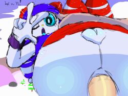 anal anal_sex anal_sex animated christmas female holding_legs looking_at_viewer mery one_eye_closed open_mouth penile pepsi pussy thick_thighs v_sign wiwichus