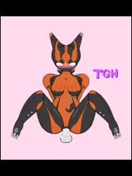 animated blushing female female_only floating_penis lowres male no_sound penetration penis simple_background tagme valkyr_(warframe) video video_games warframe