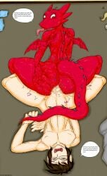 absurd_res age_difference anal anal_sex anthro anthro_penetrated ass big_butt bodily_fluids butt_grab celine_vore_pomeranian clothing cowgirl_position cuckold cum cum_in_ass cum_inside dragon elderly english_text eugeniyburnt eyewear femboy forced from_front_position genital_fluids genitals glasses group hand_on_butt hi_res human human_on_anthro human_penetrating human_penetrating_anthro husband interspecies kyle_(the_dragon_next_door) male male/male male_on_human mammal motion_lines motion_trail mythological_creature mythological_scalie mythology older_male on_bottom on_top penetration penis rape saliva saliva_on_tongue scalie sex sound_effects tail text the_dragon_next_door thick_thighs tongue tongue_out trio vein veiny_penis wide_hips wife wings woo-hyuk_choi
