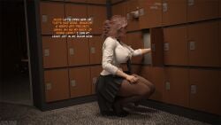 3d alice_(auditour) alis_(auditour) auditour dialogue english_dialogue english_text haunted_(auditour) iris_(auditour) oc original_characters tagme text