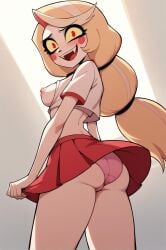 1girls ai_generated anime anime_girl anus ass breasts butt charlie_morningstar_(hazbin_hotel) cum duo erection female girl girly hair hazbin_hotel lewd looking_at_viewer mapachebet naked naked_female nipples nsfw nude open_mouth penetration petite porn pussy sex small_ass straight teenager vaginal_penetration viewed_from_below