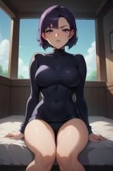 1girls ai_generated anime anime_girl breasts female girl girly hair lewd looking_at_viewer nipples nsfw open_mouth porn