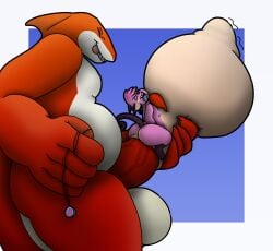 bloated bodily_fluids cum cum_in_ass cum_inside cumflated_belly fish gay genital_fluids hi_res hypnosis hypnosis_fetish male_only marine mind_control nintendo pokemon pokemon_(species) pokemon_trainer shark size_difference