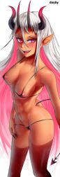 1girls 2d 2d_(artwork) 2d_artwork abs almost_naked almost_nude alternate_version_at_source alternate_version_available areola areola_slip areolae areolae_slip armpit armpit_crease armpit_peek armpits ass ass_cleavage ass_crack average_breasts bare_armpits bare_arms bare_belly bare_chest bare_hands bare_hips bare_midriff bare_navel bare_shoulders bare_skin bare_thighs bare_torso belly belly_button bikini bikini_bottom bikini_only bikini_top black_bikini black_bikini_bottom black_bikini_top black_fingernails black_horn black_horns black_micro_bikini black_nail_polish black_nails black_string_bikini black_swimsuit black_swimwear blush blush_face blushing_at_viewer blushing_female blushing_lines breasts brown-skinned_female brown_skin brown_skinned_female butt_crack collarbone curvaceous curvaceous_body curvaceous_female curvaceous_figure curvaceous_hips curvaceous_thighs curvy curvy_ass curvy_body curvy_female curvy_figure curvy_hips curvy_thighs dayby digital digital_art digital_drawing digital_drawing_(artwork) digital_media digital_media_(artwork) exposed_armpits exposed_arms exposed_belly exposed_chest exposed_hips exposed_midriff exposed_navel exposed_shoulders exposed_skin exposed_thighs exposed_torso female female_focus female_only fingernails fingers groin hair_between_eyes hairless_armpits halterneck hand_on_leg hand_on_own_leg hand_on_own_thigh hand_on_thigh heart_censor high_resolution highres horn horns hourglass_figure inguinal_crease inguinal_ligament knees lean_figure long_hair looking_at_viewer medium_breasts micro_bikini midriff more_at_source mostly_nude multicolored_hair muscular muscular_female nail_polish nails naked naked_female naked_woman narrow_waist navel nearly_nude nipple_bulge nipples nude nude_female nudity open_mouth open_mouth_smile original original_art original_artwork original_character parted_lips pink-haired_female pink_areola pink_areolae pink_eyebrows pink_hair pink_hair_female pink_nipples practically_nude purple-eyed_female purple_eyes pussy red_horn red_horns shaved_armpits shoulders simple_background slender_body slender_waist slim_waist smile smiley_face smiling smiling_at_viewer solo standing stomach string_bikini succubus succubus_horns succubus_tail swimsuit swimwear thick_ass thick_butt thighs thong_bikini tongue tongue_out uncensored_breasts uncensored_nipples upper_body upper_teeth very_long_hair very_long_hair_female white-haired_female white_background white_eyebrows white_hair wide_hips