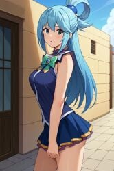 1girls ai_generated anime anime_girl anus aqua_(konosuba) ass breasts cum duo erection female girl girly hair kono_subarashii_sekai_ni_shukufuku_wo! konosuba lewd looking_at_viewer naked naked_female nipples nsfw nude open_mouth penetration porn pussy sex straight vaginal_penetration