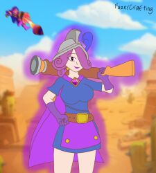 2d 2d_(artwork) 2girls about_to_die bounty_hunter clash_(series) clash_royale curvaceous curvy curvy_female curvy_figure evolution_firecracker_(clash_royale) evolution_musketeer_(clash_royale) fazercrafting female female_only firecracker_(clash_royale) flat_colors imminent_death looking_at_viewer posing posing_for_picture posing_for_the_viewer