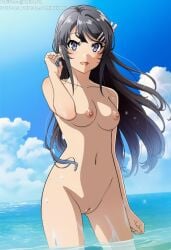 sakurajima mai from patreon by kairart