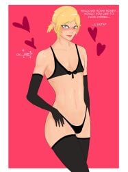 crossdressing english_text femboy gelatomusume link male male_only original otoko_no_ko otokonoko speaking_to_viewer talking_to_viewer text the_legend_of_zelda trap