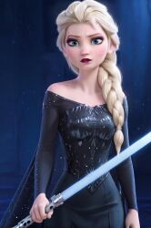 1girls ai_generated anime anime_girl anus ass breasts cum disney duo elsa_(frozen) erection female frozen_(film) girl girly hair lewd lightsaber looking_at_viewer naked naked_female nipples nsfw nude open_mouth penetration porn pussy sex straight vaginal_penetration