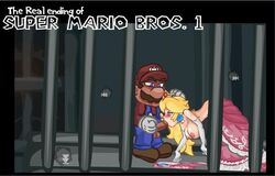 female human ivan_aedler male mario mario_(series) nintendo peach's_untold_tale playshapes princess_peach straight straight_hair super_mario_bros.